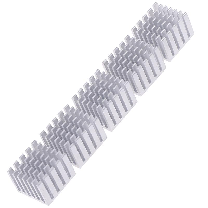 5Pcs 20x20x15mm Cooling Accessories DIY Heatsink CPU GPU Chip Aluminum Heatsink