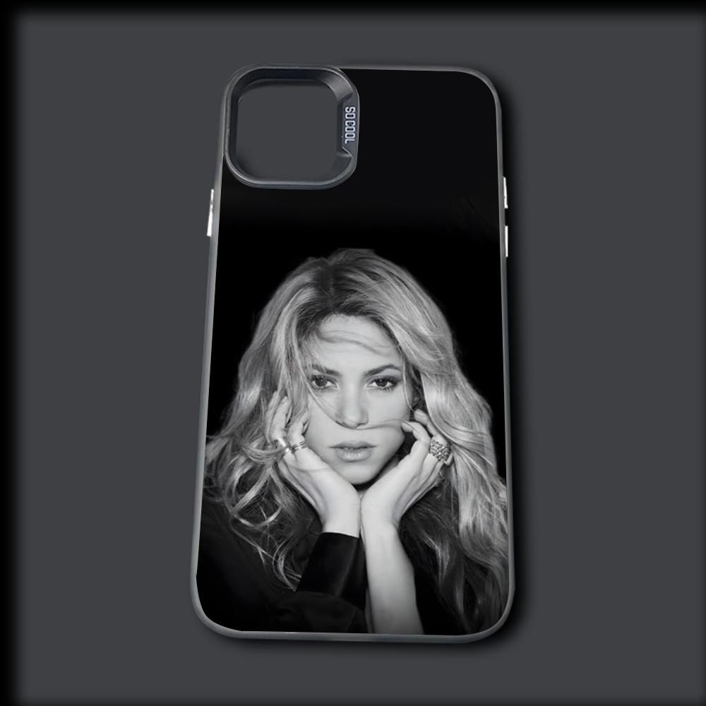 Singer F-Famous Shakira Phone Case For iPhone 16,15,14,13,12,11,Mini,Pro,MAX Gray Drop Matte Shockproof Soft Cover iPhone13mini