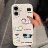 For Apple 17promax Mobile Phone Case Cartoon Kitten for IPhone17 New 15promax Liquid Silicone