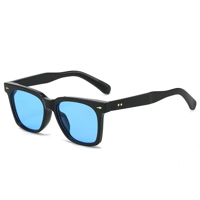  Fashion Square Women Men Gradient Blue Sunglasses Shades UV400
