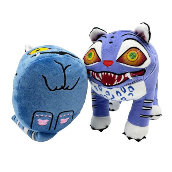 Tiger Plush Doll 18cm Soft Stuffed Animal Game Hunters Virtual Adventures Plush Toy Gift for Gamers Cosplay Enthusiasts