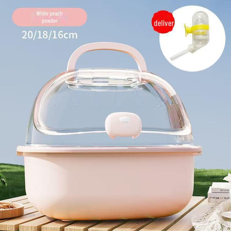 Luxury Transparent Hamster and Squirrel Carrier Bag