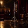 Floor Tripod Stand Detachable Wind Chime Stage Use Musical Equipment Black