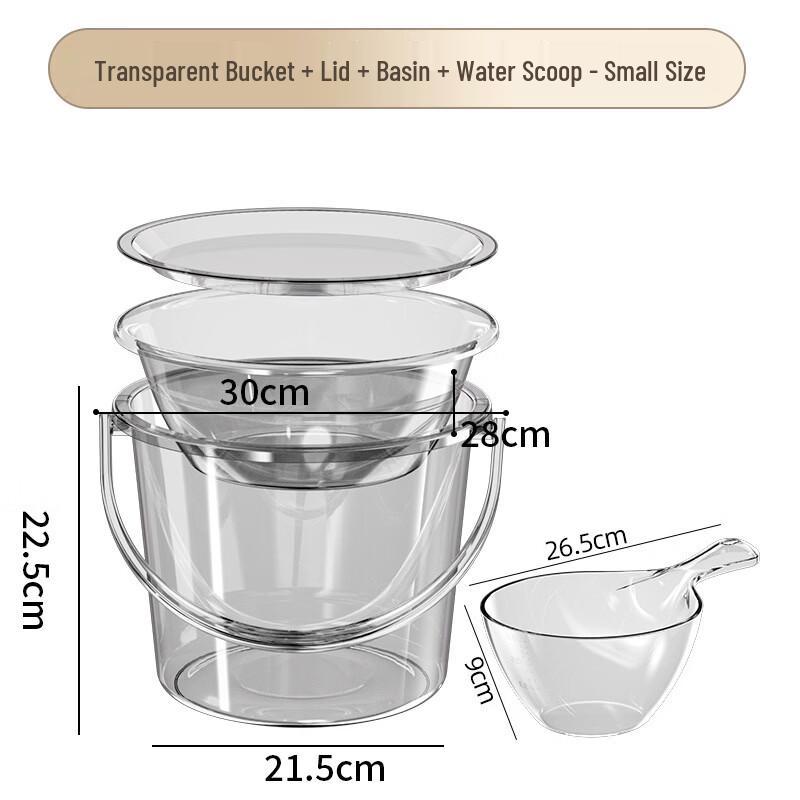 Beiduo Yang Plastic Portable Water Bucket Set
