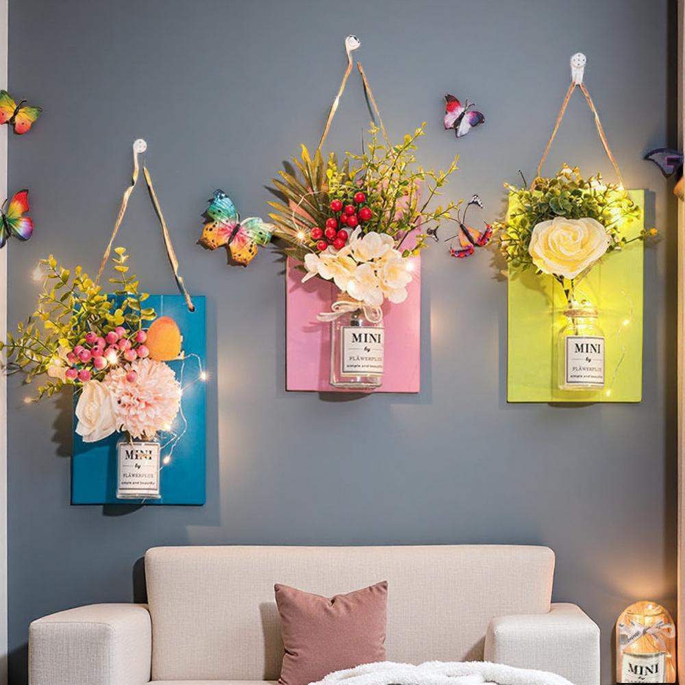 Children's Room Bedroom Wall Bouquet Decor Art Living Room Dining Room Wall Decoration Wedding Party Decorative Bouquet