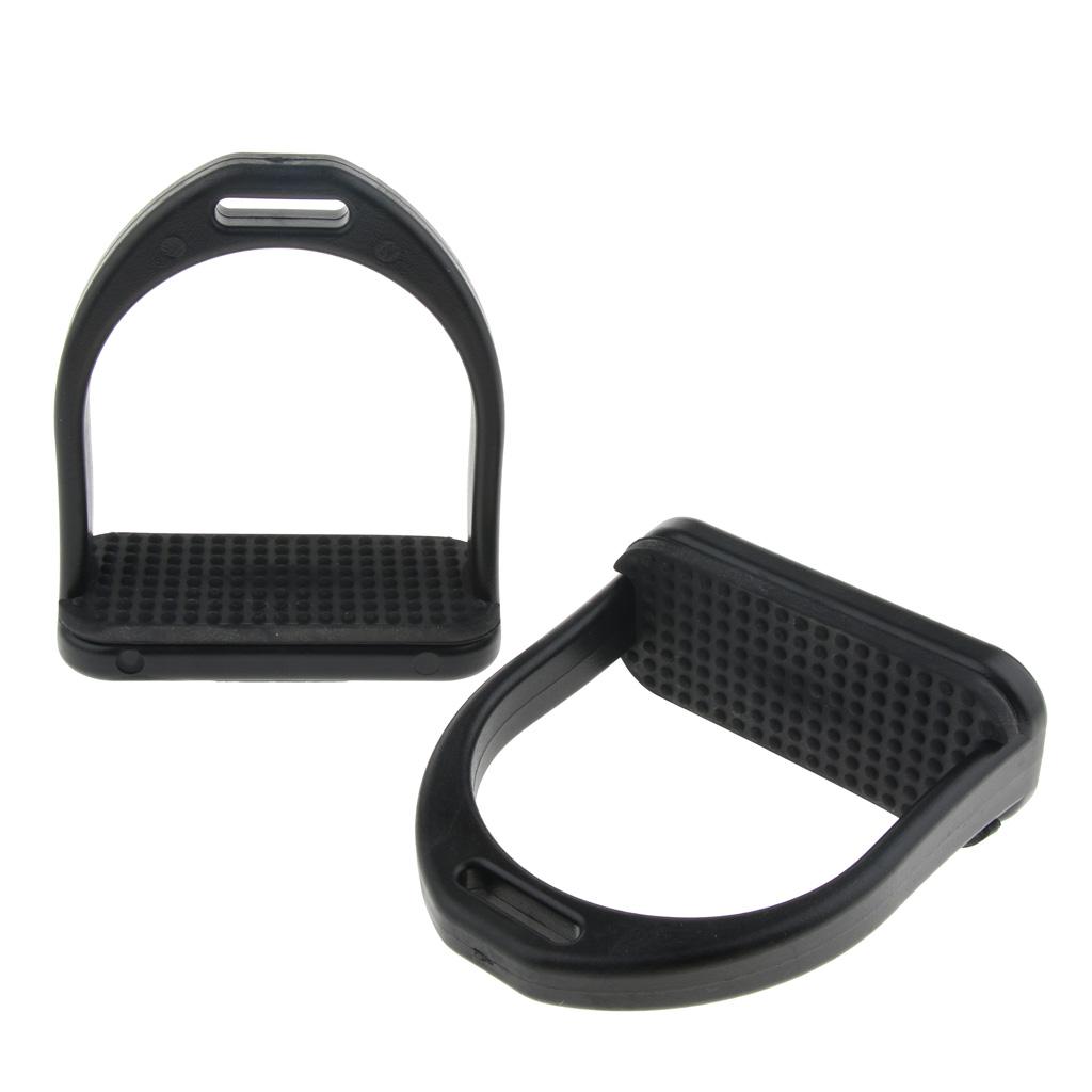 English Horse Stirrups Safety Bendy Riding Equestrian Kid