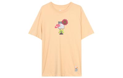 T Shirts Men's Flesh Crew Neck Moderate Straight Fit DQ1034-268