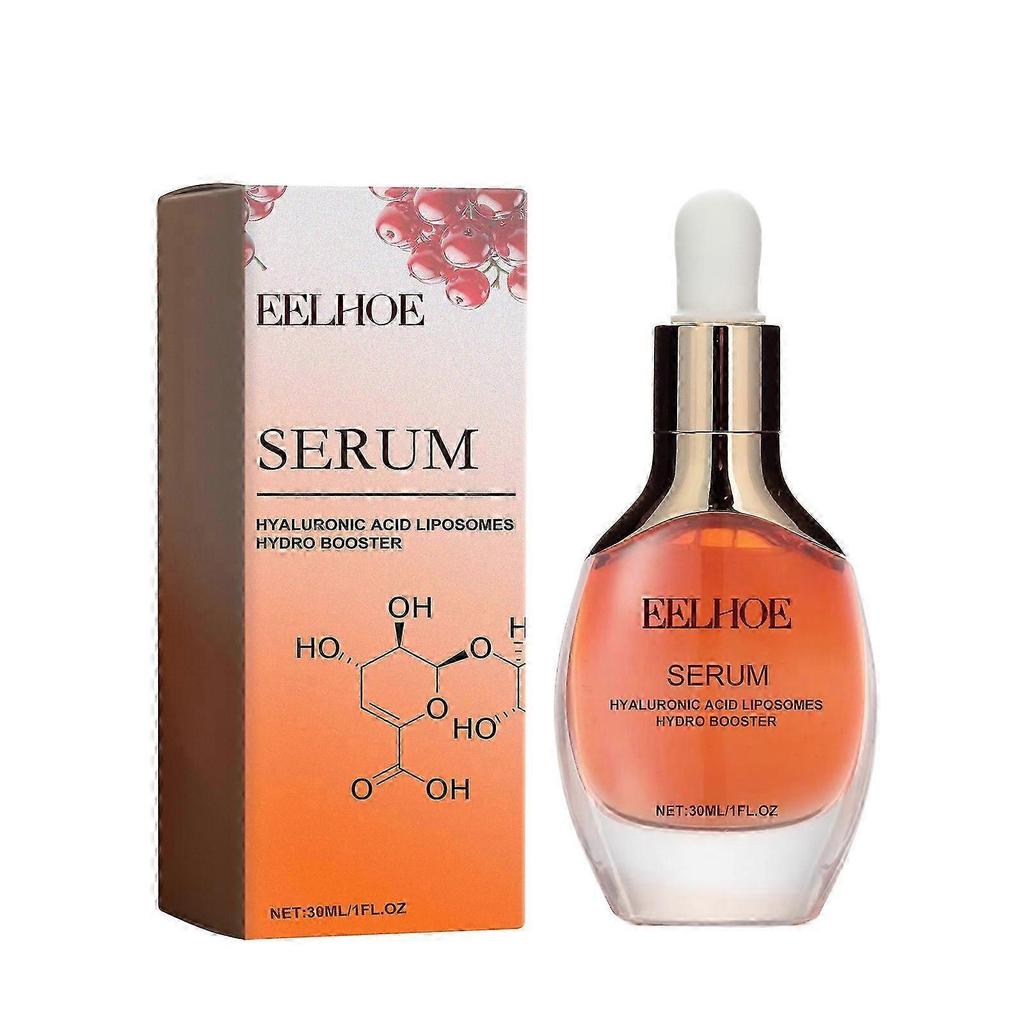 Hyaluronic Acid Hydro Booster Serum for Deep Hydration, Anti-Aging & Brightening Reduces Fine Lines, Firms Skin, Nourishes & Revitalizes Youthful Com