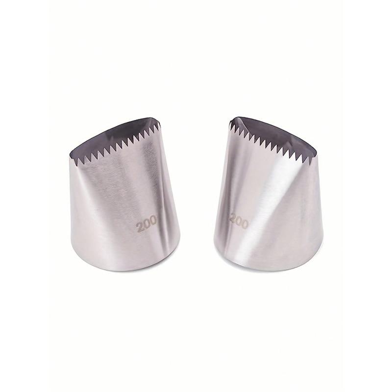 

Icing Piping Frosting Tips, for Cake Buttercream Decorating, Stainless Steel Reusable, Speed Up Working on Large Surface 1pcs