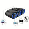 3 Way 12V-24V Car Cigarette Lighter Socket Splitter Plug Auto Sockets Adapter USB Car Charger For Mobile Phone DVR Accessories