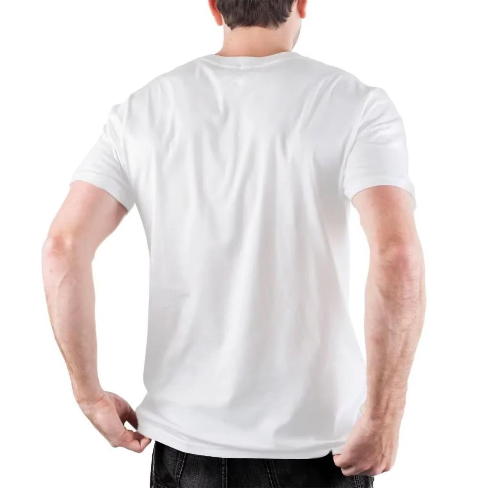 Men T-Shirts POMEL Fun Pure Cotton Tees Short Sleeve T Shirt Crewneck Clothing Plus Size