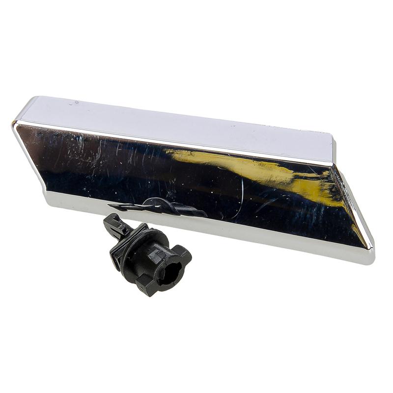8520730031 Car Right Side Headlight Washer Nozzle Cover with Clip Fit for Lexus GS300 GS430 GS350 GS460 GS450h Silver Plastic