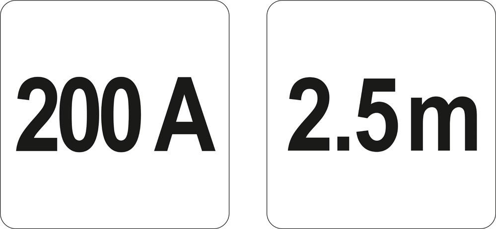 Jumper Cables 200a YT-83151 YATO