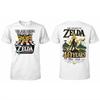The Legend of Zelda 40th Anniversary Double Sided Print T Shirt Men Women Gothic Oversized T-shirts Casual Crew Neck Summer Tops