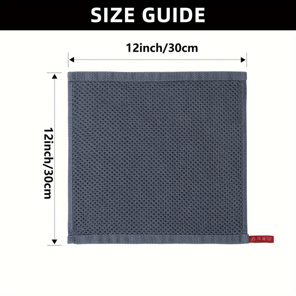 5PCS Dishcloths. 100% Cotton Waffle Weave Cleaning Cloths, Suitable for Household Kitchen Use, Reusable Cleaning Cloth Set