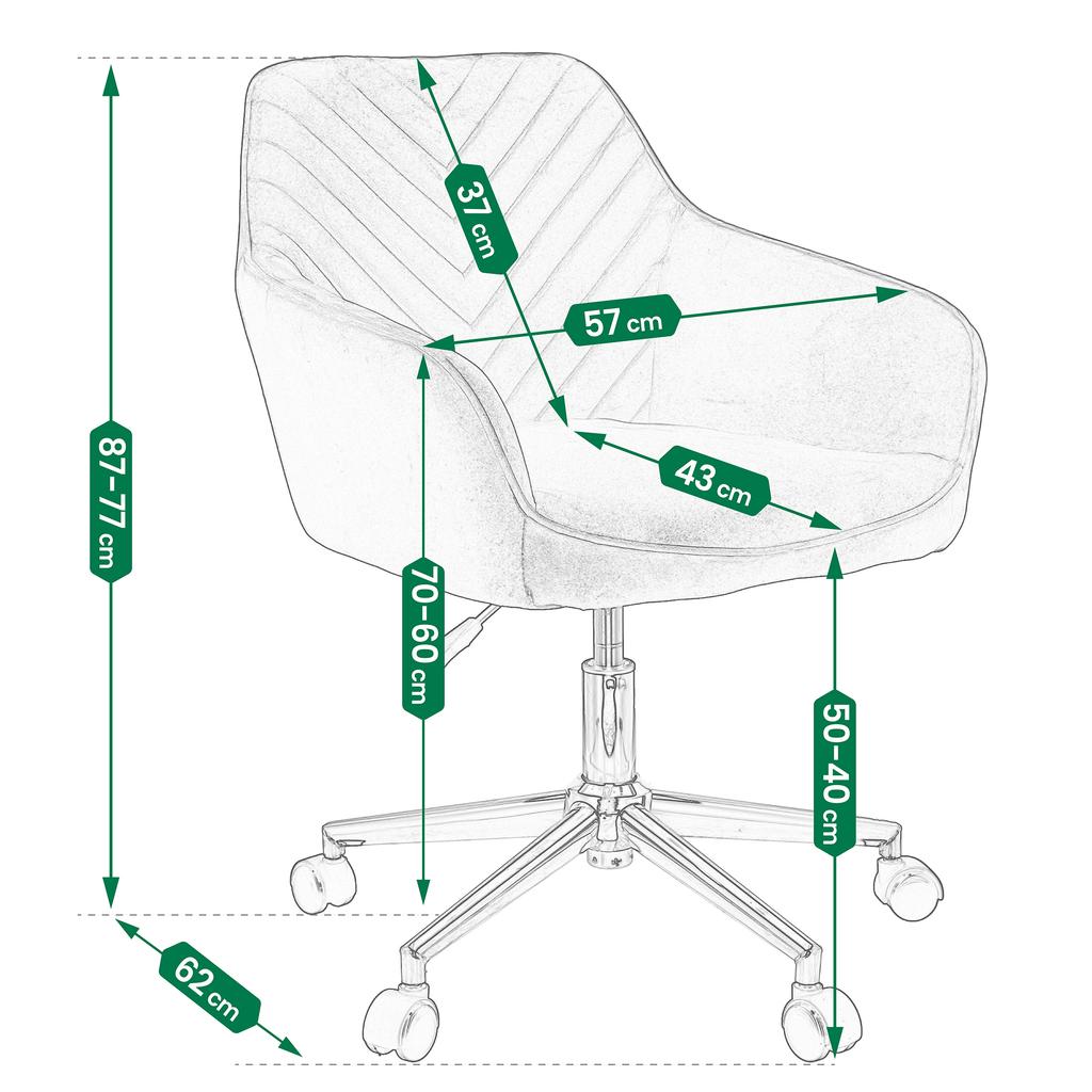 Napoli Koltuk, Siyah, Siyah Bir Taban Üzerinde