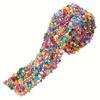 1M 3.5cm Lungime Vibrantă Culoare Mixtă Stras Panglică Garnitură - Lanț Cristale de Sticlă Sclipitoare pentru Îmbrăcăminte Fashion DIY, Pantofi, Genți și Decor Ambalaj