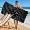 Swansea City logo Print Beach Towel, Large Soft Quick Dry Towel for Beach Camping Swimming