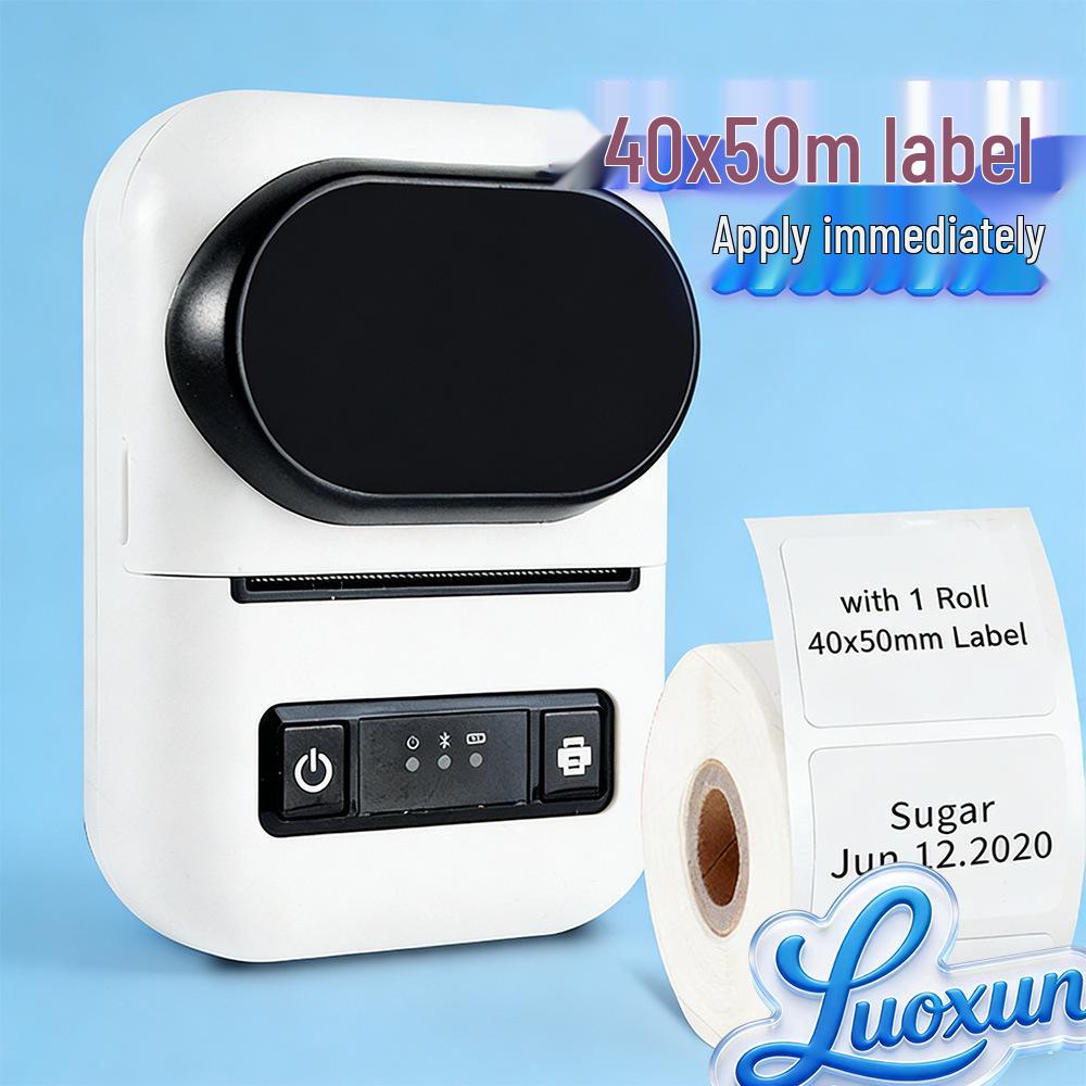 

Portable Bluetooth Thermal Barcode Label Printer for Mobile and Computer PT-260 Black