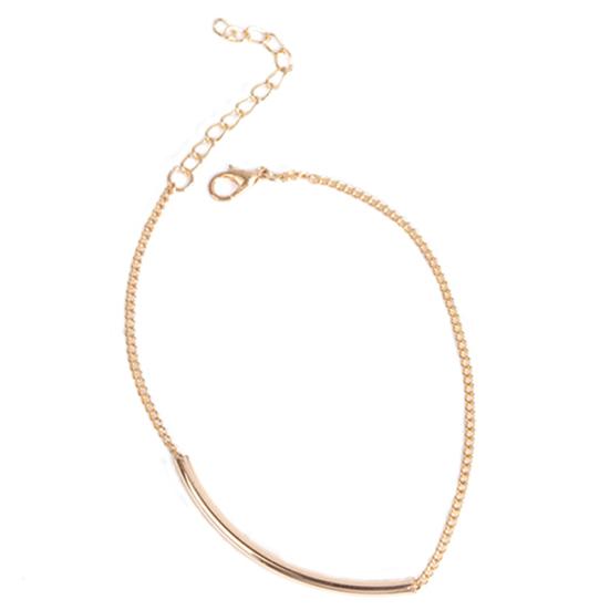 Dámské zlaté tóny loket řetízkový náramek na kotník Náramek na bosé nohy sandálové šperky