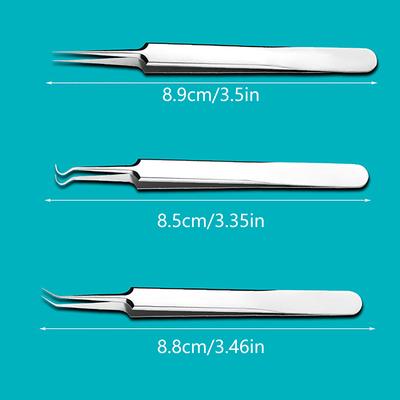 8Cm Cell Pimples Blackhead Clip Tweezers Beauty Salon Special Scraping Closing Artifact Acne Needle Tool