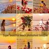 Beach Travel Balloon Photo Props for Team Building and Outdoor Shoots