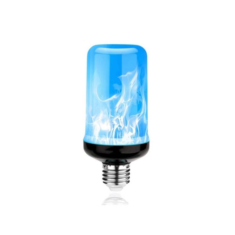 Simulated dynamic camping flame light, gravity-sensing jumping light, Halloween and Christmas decorative stage light