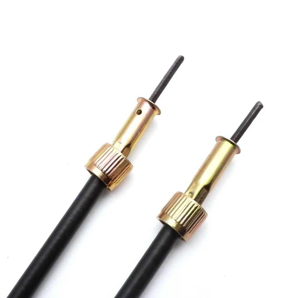 Motorcycle Speedometer Cable Double Square Head M12 Thread for Chinese Scooter Parts 80-140cm Length