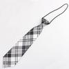 2024 Children'S Lazy Tie Black And White Color Children'S School Kindergarten Tie
