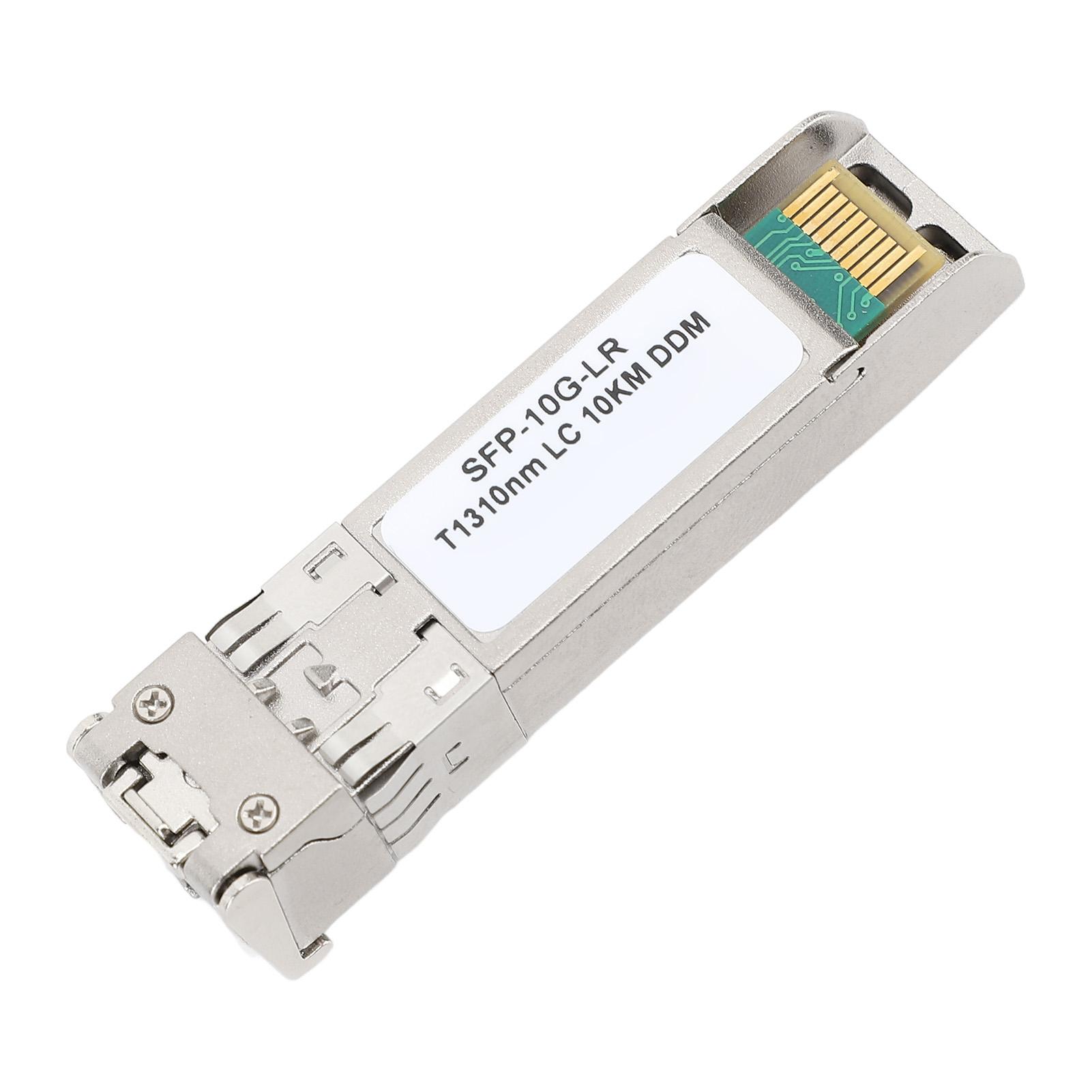 

10GBase LR SFP Transceiver 10G 1310nm SMF Single Mode Fiber Optic Transceiver LC Module for Cisco SFP‑10G‑LR