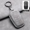 Leather Car Key Case Cover Shell for Toyota Prius Camry Corolla CHR C-HR RAV4  2017 2018 2019 2020 Land Cruiser Prado GT86