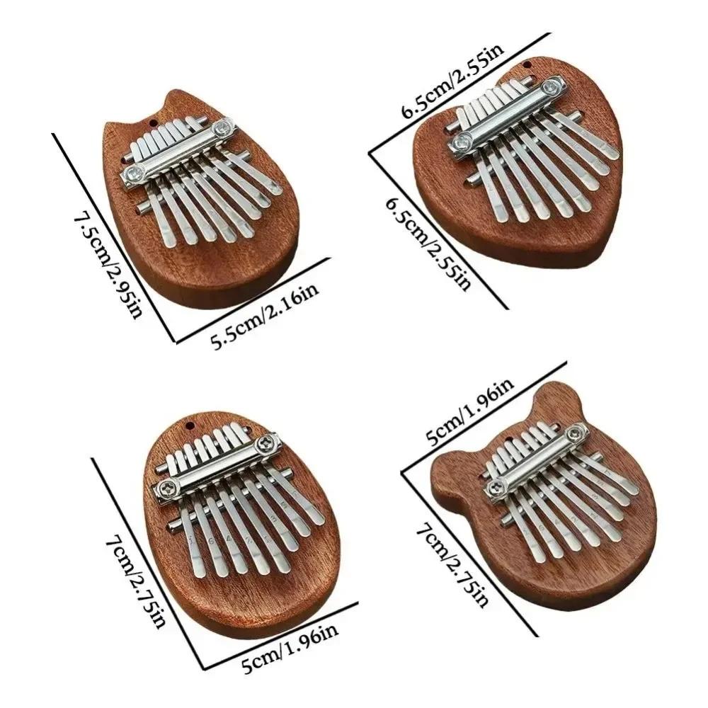 Hediye Müzik Kutusu 8 Tuş Mini Ahşap Kalimba Ruhların Kaçışı Parmak Başparmak Piyano Müzik Kutuları Kız Arkadaş Totoro Doğum Günü İçin Hediye