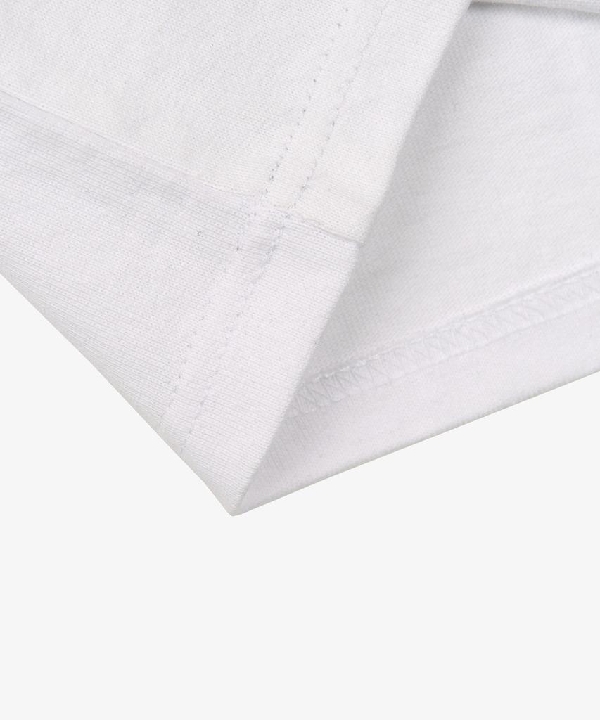 TOFFEE Basic Long Sleeve T-Shirt (White)