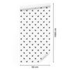 Heart Wallpaper White, Light Gray, Gray and Graphite 50x1000