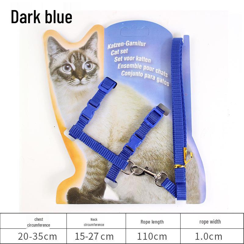 

Шлейка и поводок для кошек Meow Star для британской короткошерстной, рэгдолла, сиамской и табби