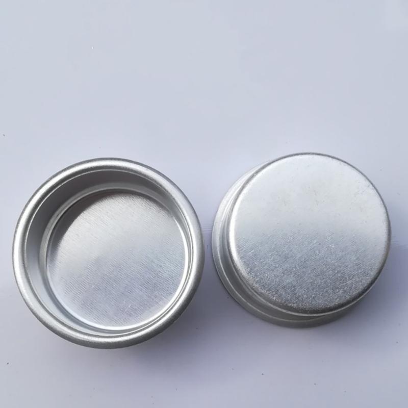 30Pieces Candle Making Kits Aluminum Tins Jars Cups for DIY Scented Candle and Crafts Tealight Round Containers Mold