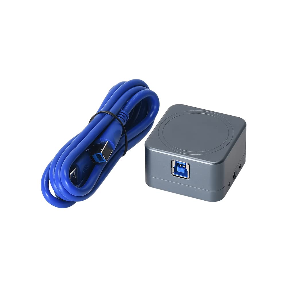 

HAYEAR 8МП 11.8 Сенсор 4K USB Промышленная Камера с Цифровым Окуляром для Микроскопа (Доступны черный и серый) (Серый)