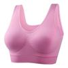 Women's Plus Size Wire-Free Sports Bra for Running, Yoga, and Sleep