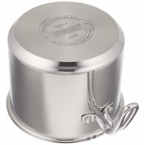 Meyer MXS-PT16 8-Cook Multi-Pot, 16cm Stainless Steel Saucepan, Induction Compatible, Triple-Layer Bottom