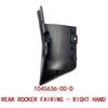 New For Tesla Model X 2015-2021 Rear Left and Right Door Sill Fairing Mud Guard OEM 1045634-00-D 1045636-00-D 1045634 1045636