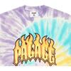 Palace x WWE Dude T-Shirt Tie-Dye Unisex Tops Multi-Color P22TS463