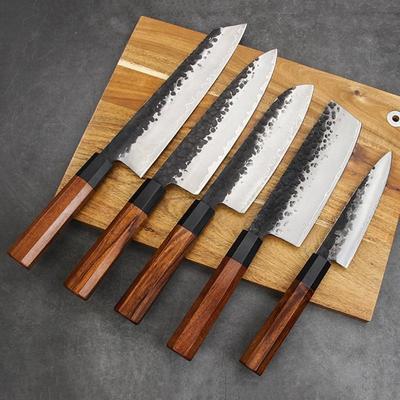 Handmade Clad Steel Japanese Kitchen Knives Chef Knife Nakiri Knife Meat Cleaver Sushi Knife Utility Knives Cutter