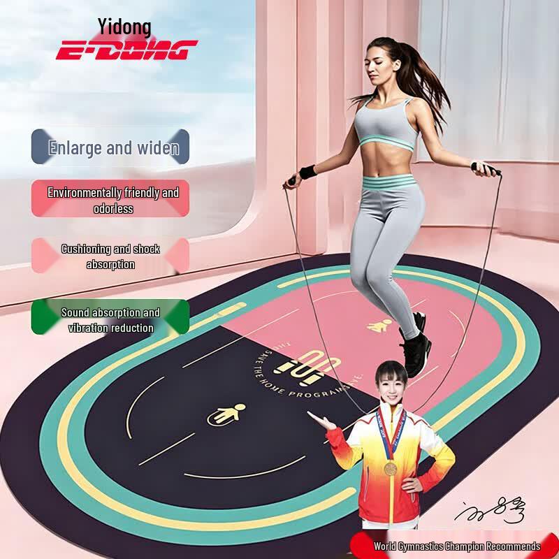 Yidong Jump Rope & Yoga Exercise Mat