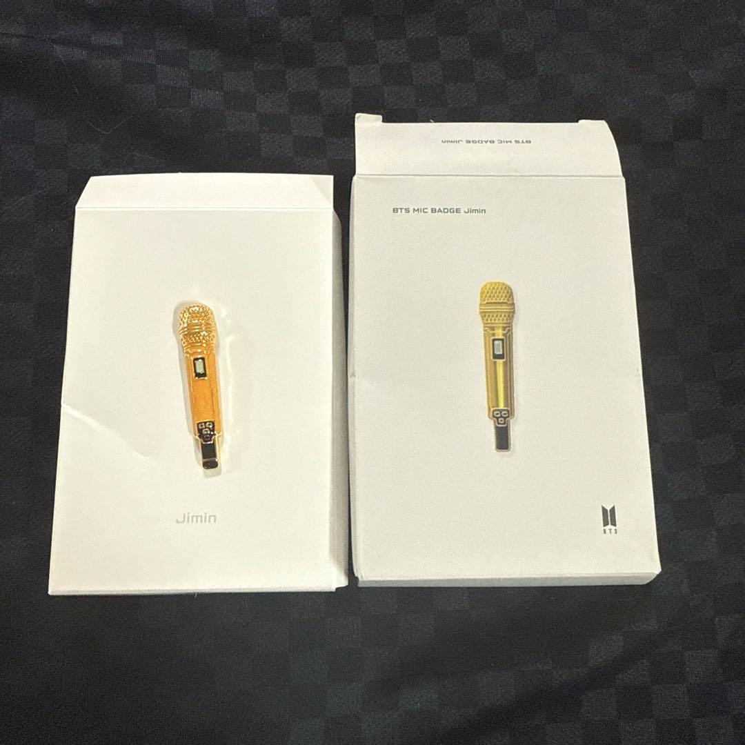 

[USED] Official Jimin Microphone BTS HYBE INSIGHT Mic Badge