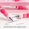 4Pcs/Box 0.5mm Black Ink Colorful Gel Pen Erasable Gel Pen ST Tip Quick Drying Students Stationery Office Accessories