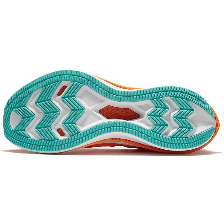 Li Ning Wu Shi 5S 2.0 Durable Breathable Low Top Running Shoes Men sneaker Fluorescent-Honey-Orange ARSS011-4