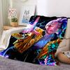 1pc KPop Demon Hunters Soft & Warm Flannel Blanket, Multi-Purpose Throw Blanket for Couch, Sofa, Office, Bed, Camping, Travel
