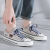 Frühling Neue Bärenmuster Low-Top Canvas Schuhe Atmungsaktive Studenten All-Match Flachboden Schuhe Ins Tide Schuhe