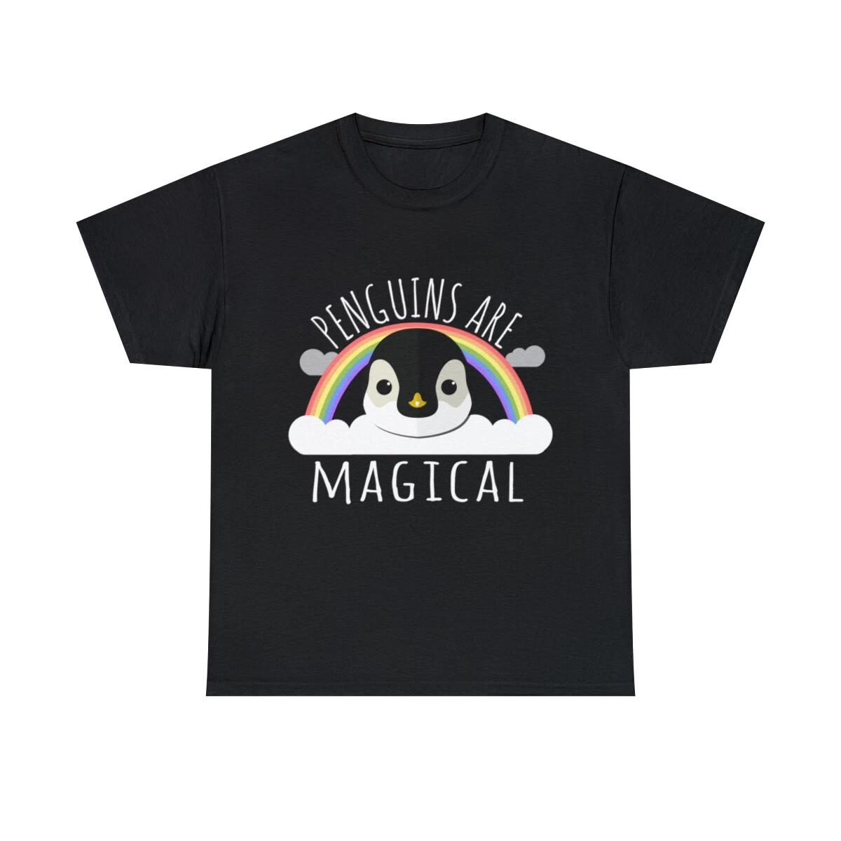 Penguins Are Magical Graphic Tee Shirt, S-5XL 3XL