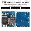 DC-DC Adjustable Buck Module Solar MPPT Step-down Charge Module 15A Synchronous Rectifier Constant Voltage&Current Power Supply